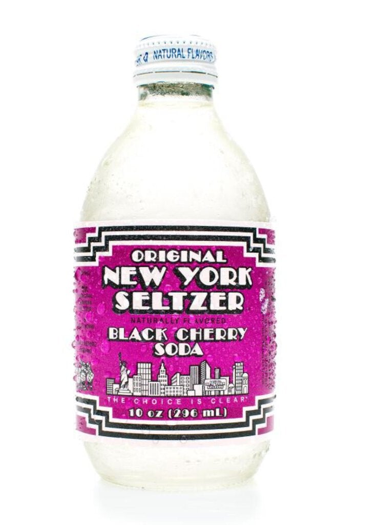 New York Seltzer Black Cherry 10 oz