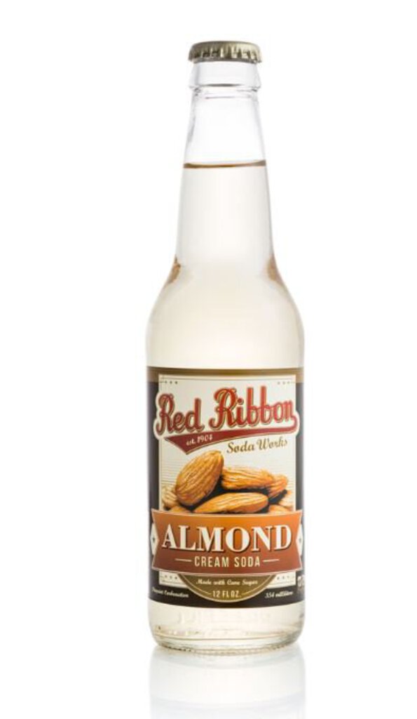 Red Ribbon Almond Cream Soda 12 oz