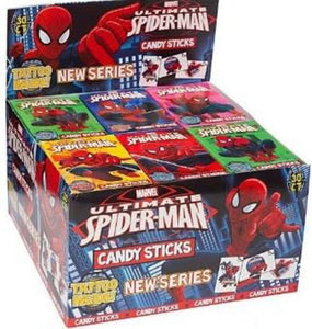 Spiderman Candy Sticks