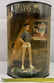 Blue Hawaii 1961 Movie Tiki Doll Elvis Presley Mini Movie Post Surfboard Opened