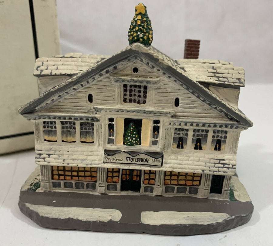 "Rockwells Studio" Norman Rockwell Christmas Village Main Street Collection