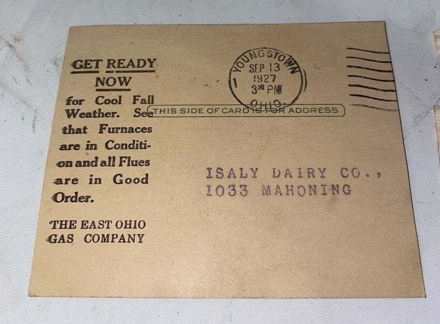 Isalys Isaly's 7 Piece Lot Sterling Plate Matchbook Gas Bill Wood Spoons Tickets