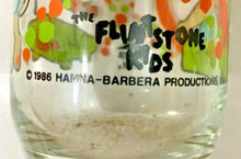 Load image into Gallery viewer, Vintage 1986 Hannah Barbara The Flintstone Kids Set Of Four Glasses