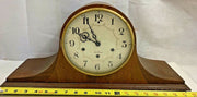 Vintage Seth Thomas Wooden Medbury 5-W 20 Inch Mantle Clock