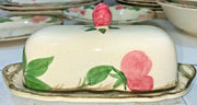 Vintage Franciscan Hand Painted Desert Rose Dinnerware 28 Piece Set