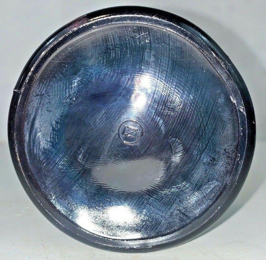 Vintage Northwood Diamond 10 1/4 Inch Fluted Carnival Art Glass Vase