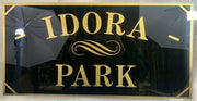 Antique Old Window Idora Park Main Entrance Youngstown Ohio