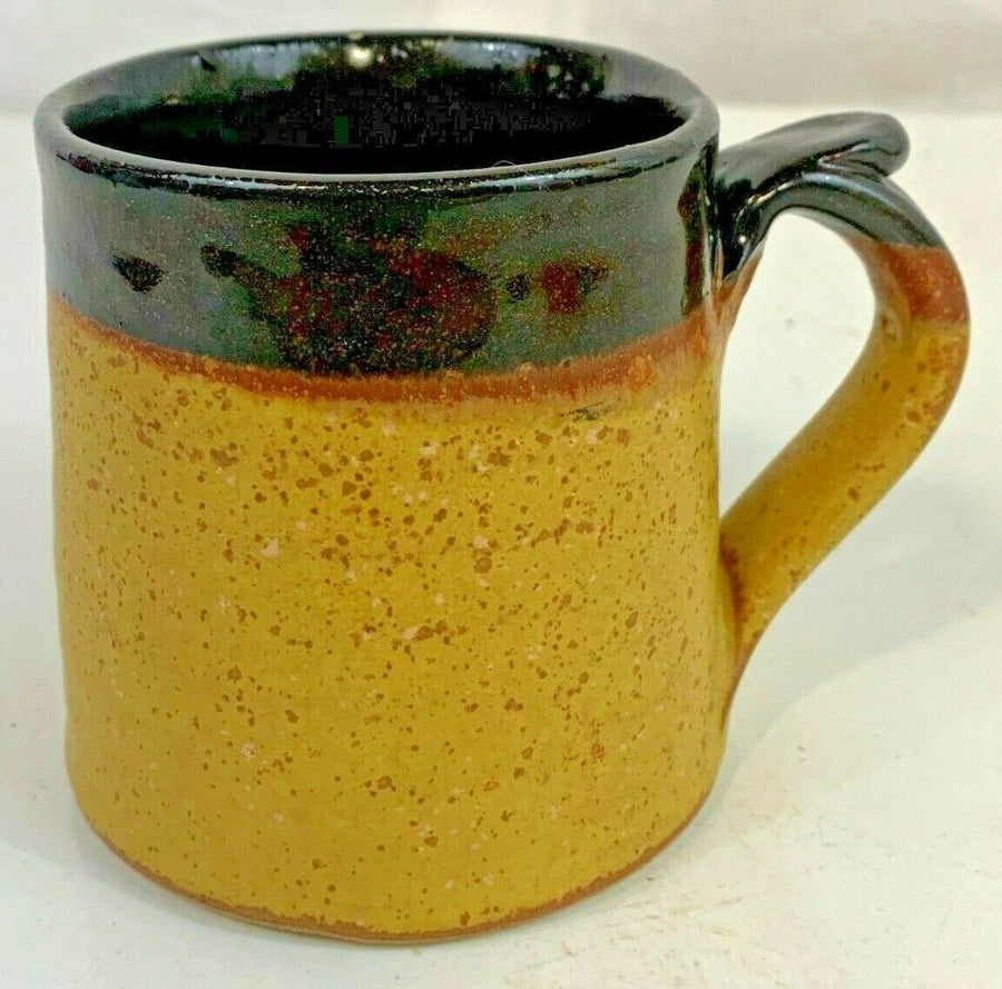 Vintage Warwick Castle Pottery Knight in Armor England Coffee Mug