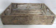 Vintage Antique F W Woolworth Wood Shipping Crate Marked Box Boston Mass