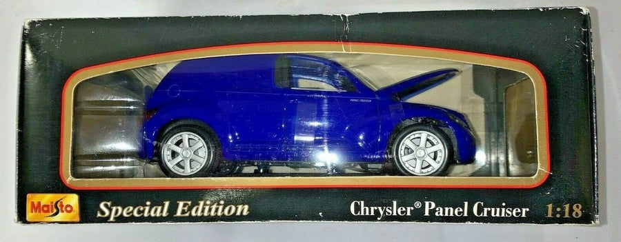 Vintage Maisto Special Edition blue Chrysler Panel Cruiser 1/18 Scale