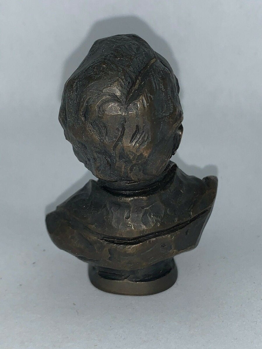 President John Tyler Bust Statue Bronze Franklin Mint