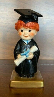 Goebel Redhead Bachler Degree - Boy Graduate Charlot Byj Figurine West Germany