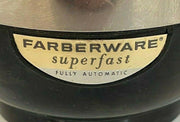Vintage Faberware Superfast Fully Automatic Electric Coffee Maker Percolator