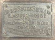 Antique United States Standard Blasting Machine #4 Dynamite Box Korean War ?