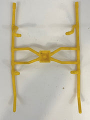 Vintage Yellow Plastic GI Joe Helicopter Legs 10 inch Attachment