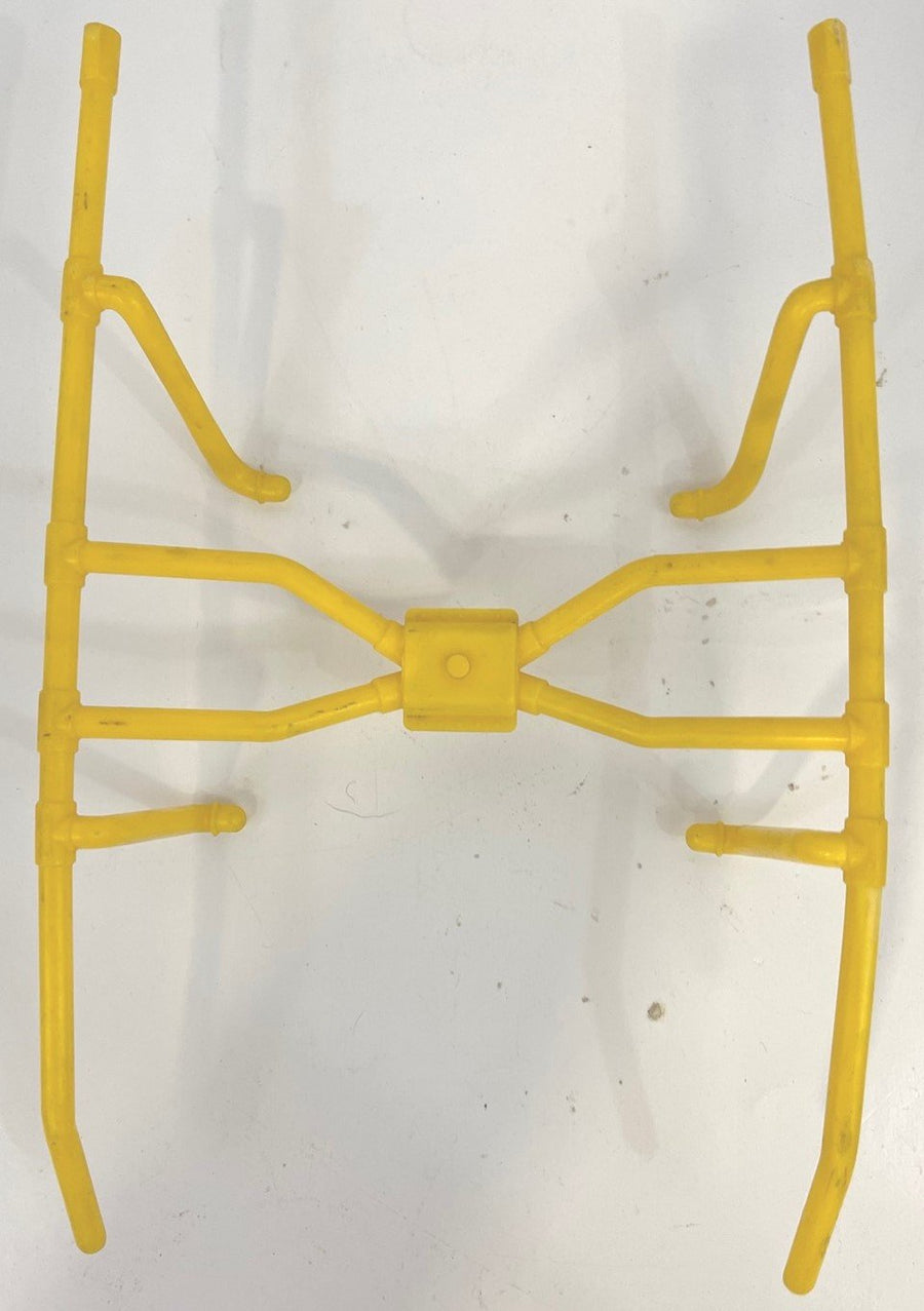 Vintage Yellow Plastic GI Joe Helicopter Legs 10 inch Attachment