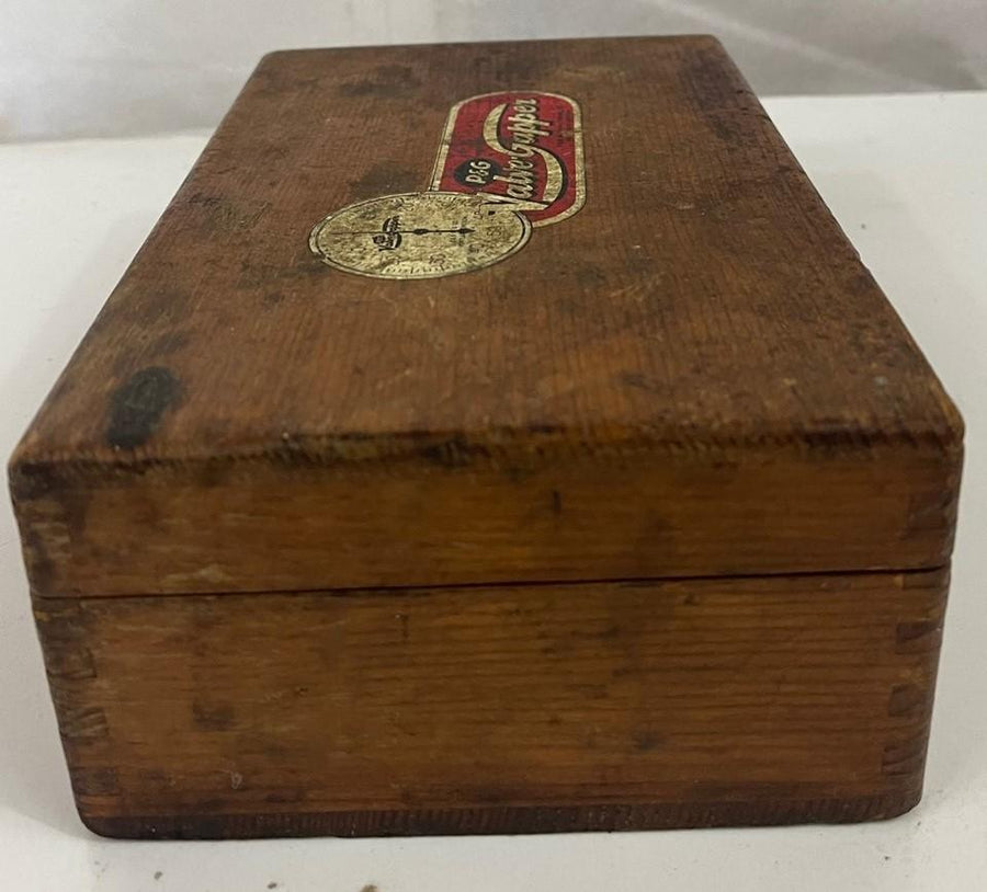 Vintage P&G Valve Gapper Wooden Box
