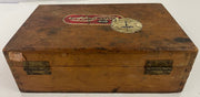 Vintage P&G Valve Gapper Wooden Box
