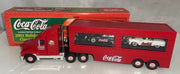 Vintage Coca-Cola Holiday Dual Classic Carrier Truck w/ 55 57 Thunderbirds