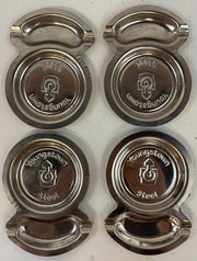 Vintage Set of 4 Youngstown Steel Ohio Ashtray Coasters