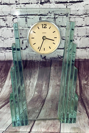 Village Linden Art Deco 1920's Style Clock
