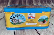 Vintage Rabbits Howse Winnie the Pooh Metal Tin Lunch Box