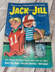 Vintage Lot of 13 1961-1962 Jack and Jill Children's Magazines