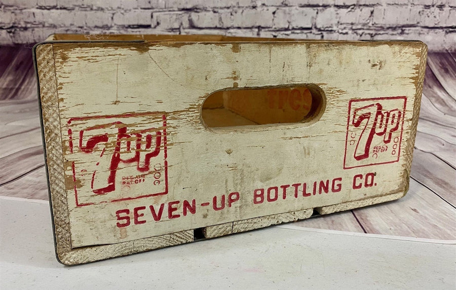 Vintage Fresh Up 7up Wood Crate