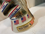 Vintage Wild Turkey Whiskey Spirit of 76 Patriotic Collectible Ceramic Decanter