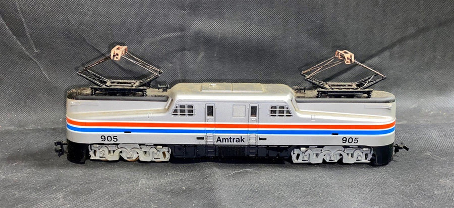 Tyco HO Amtrak Metroliner Express Engine 2 Coach Cars Observation Train Boxes
