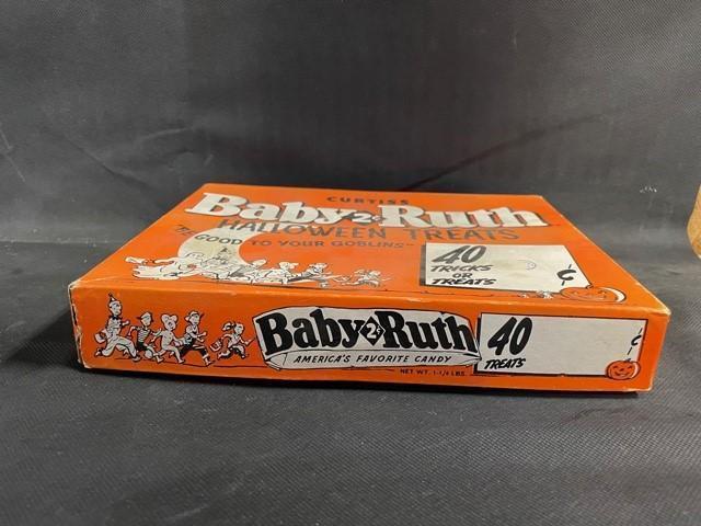 Retro 1950s Curtiss Halloween Treats Baby Ruth Vintage Candy Box