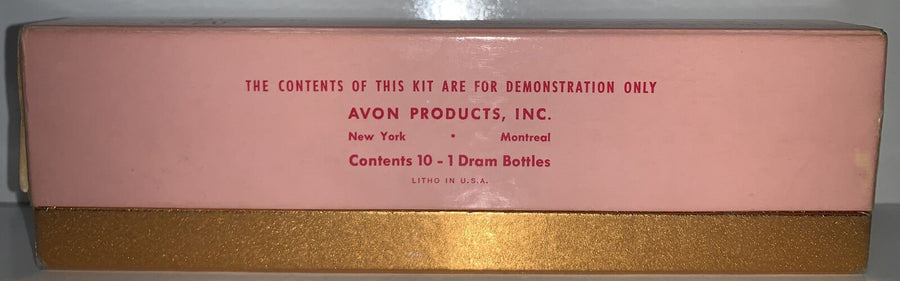 Vintage 1970's Avon Fragrances Perfume Demonstrator 10 Bottles