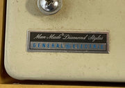 Vintage Yellow Wildcat General Electric Solid State Portable Record Player