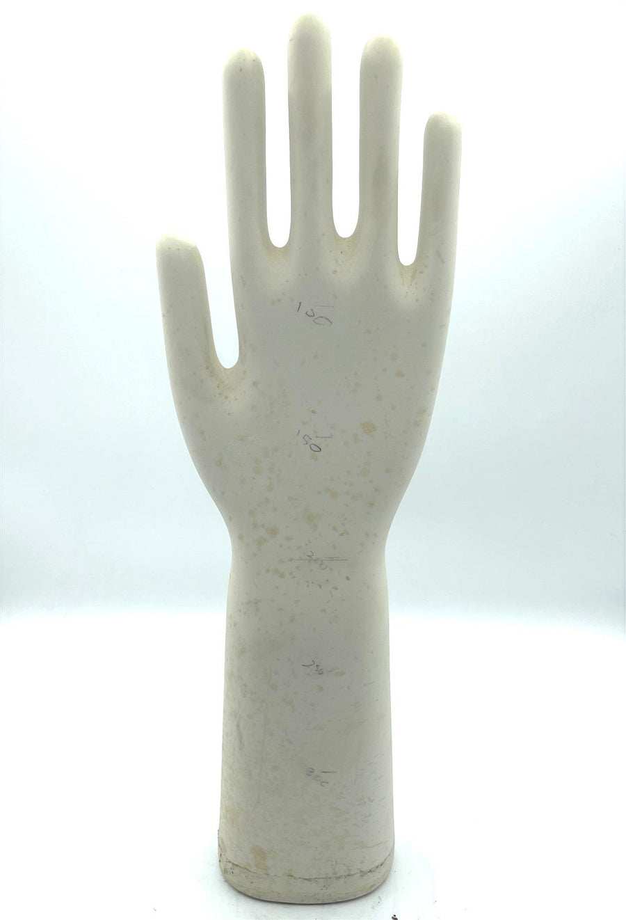 Vintage Hall China E Liverpool Ohio Hand Mold for Gloves Jewelry 14 inch