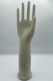 Vintage Hall China E. Liverpool Ohio Hand Mold for Gloves Jewelry 14 inch