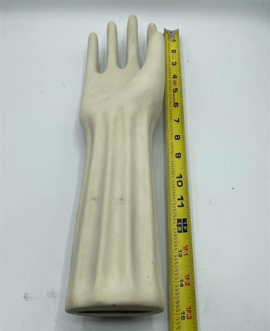 Vintage Hall China E Liverpool Ohio Hand Mold for Gloves Jewelry 15"