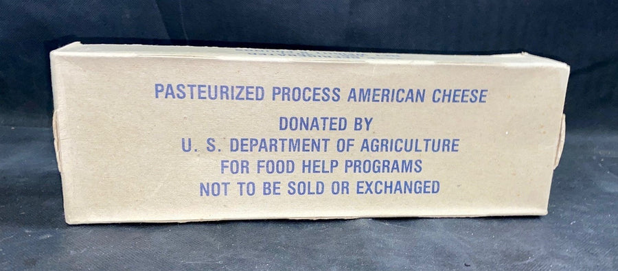 Vintage US Government Department of Agriculture 5 lb American Cheese Empty Box