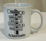 Collectible Ceramic Pa. Dutch Country Vintage Coffee Mug