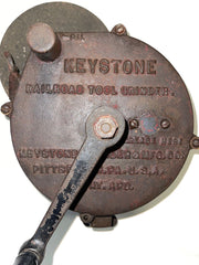 Antique Keystone Railroad Tool Train Grinder Pittsburgh PA
