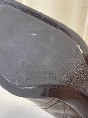 EA Flexo Black Leather Women's Boots Size 9M Good Condition