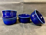 4 Fiesta - Homer Laughlin Cobalt Blue Gusto Bowls Retired
