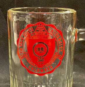 Ohio State University OSU Beer Stein Bar Drinking Glass
