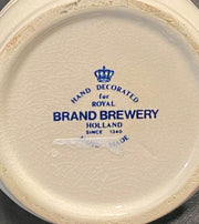 Vintage Brand Brewery Holland Ceramic Beer Stein Mug