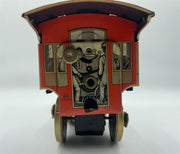 Vintage San Of Japan Lucky Locomotive Battery Operated Tin Train