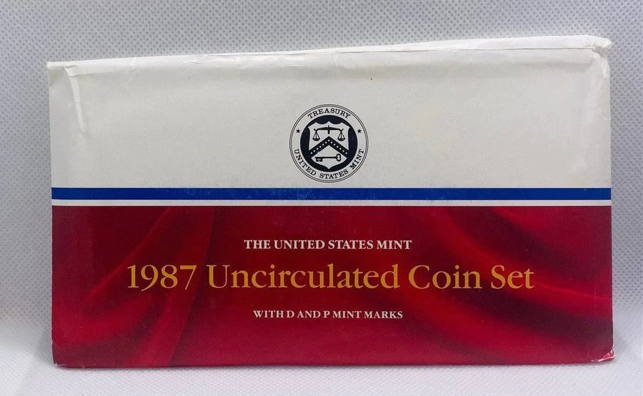 1988 Mint Set Original Envelope 12 Brilliant Uncirculated US Coins BU