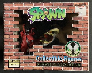 Spawn Vs Violator RARE 1994 Collectible Figures Limited McFarlane Toys
