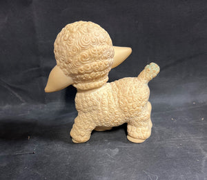Retro Kitschy Rubber Lamb Sun Company 1955 Figurine Toy