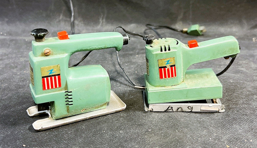 Vintage IDEAL Power Mite Miniature Tools Workshop Power Toys Saw Sander