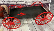 Vintage Louis Marx Johnny West Horse and Wagon Buggy