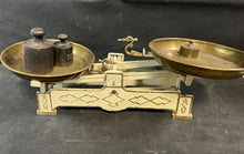 Load image into Gallery viewer, Antique Czechoslovakian Heavy Metal Weight Scale
